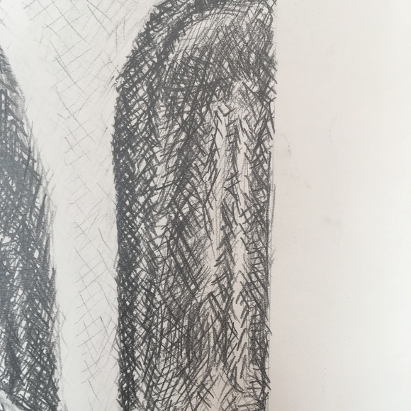 Original Crosshatched Still Life of Bottles - Picture 3 of 4